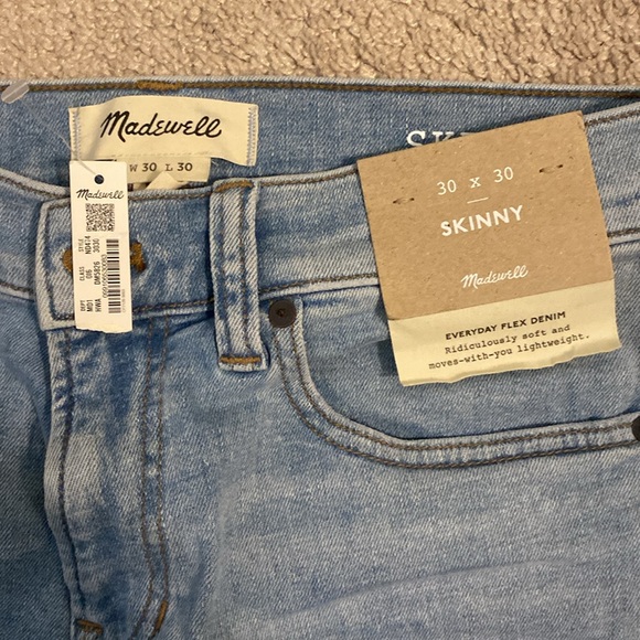 Madewell Men’s Skinny Jeans. W30 L30 - Picture 3 of 5